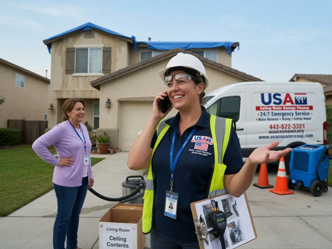 Ceiling Water Damage Restoration Waltonville, IL FAQs